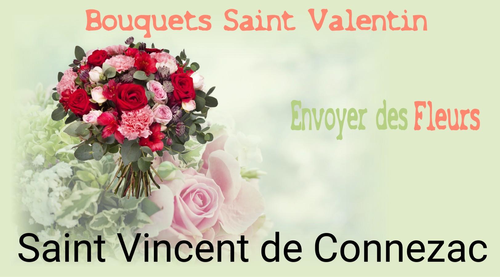 Roses de Saint-Valentin livrées à Saint-Vincent-de-Connezac